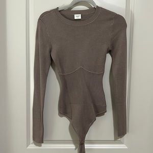 Abercrombie Corset Sweater Bodysuit